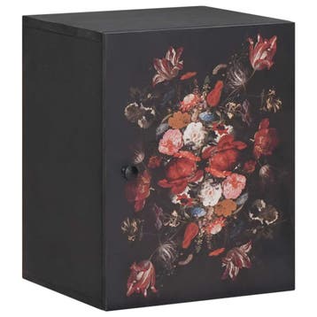 vidaXL Hangkast Multikleur 38 x 33,5 x 48 cm Massief Mango, Huis en Inrichting, Badkamer | Badkamermeubels, Verzenden, Nieuw
