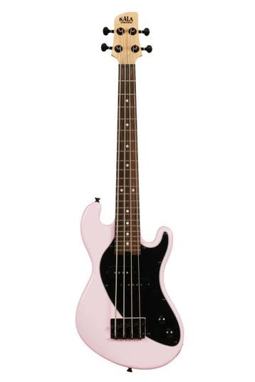 Kala Solid Body 4-String Pale Pink Fretted U-BASS, Verzenden, Nieuw