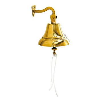 Talamex Scheepsbel Messing-Diameter 15 cm, Ophalen of Verzenden, Nieuw