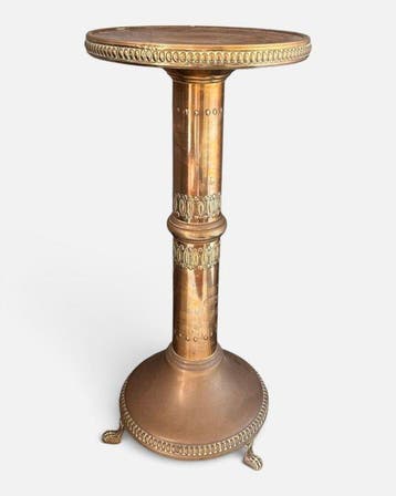 Daalderop - Bijzettafel - Koper, Hout - Rooktafel /