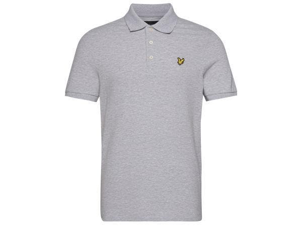 Veiling - Lyle &amp; Scott Plain Polo Shirt Light Grey - S, Kleding | Heren, T-shirts