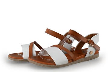 Mustang Sandalen in maat 38 Bruin, Kleding | Dames, Bruin, Verzenden, Sandalen of Muiltjes, Zo goed als nieuw