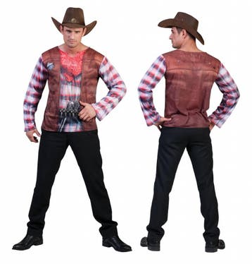 3D Cowboy Toppers shirt man, Ophalen of Verzenden, Nieuw