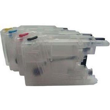 Huismerk Cartridge Set t.v.v. Brother LC-1220 LC-1240, Nieuw, Cartridge, Inktmedia
