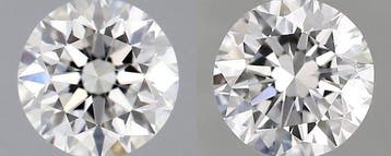 Zonder minimumprijs - 2 pcs Diamant (Natuurlijk) - 1.04 ct -, Nieuw