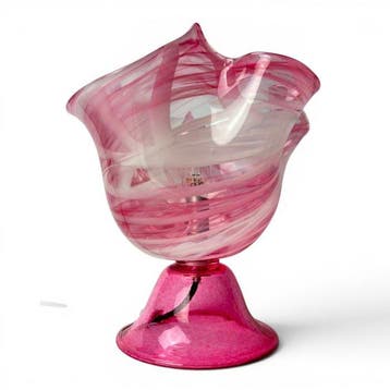 Tafellamp - Muranoglas - Lampada Fazzoletto 1970
