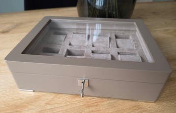 Exclusive Line - Sieradendoos - High-End mat Taupe piano lak