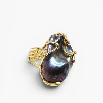 Parel - Argento 925 - Ring - perla edison
