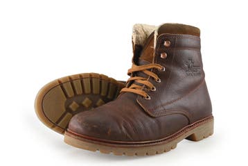 Panama Jack Veterboots in maat 43 Cognac, Kleding | Heren, Schoenen, Overige kleuren, Verzenden, Boots, Zo goed als nieuw