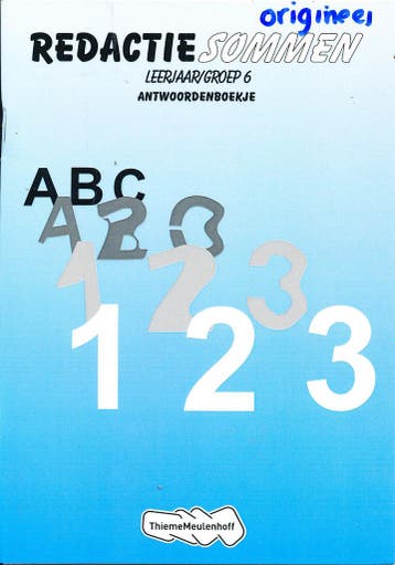 Ajodakt Antwoorden Redactiesommen groep 6, Verzenden, Nieuw
