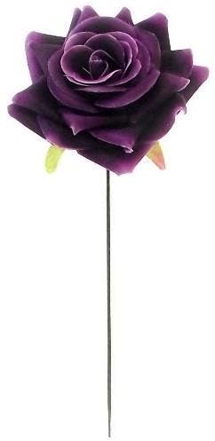 Zijden Roos Diamondrose Purple 25 cm doos 48 stuks, Ophalen of Verzenden, Nieuw