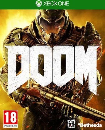 Doom (Xbox One Games), Spelcomputers en Games, Ophalen of Verzenden, Zo goed als nieuw