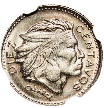 Colombia. 10 Centavos 1959 - NGC MS66 (Zonder minimumprijs)