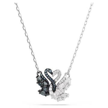 Swarovski - Metaal, kristal - Halsketting - Dubbele, Antiek en Kunst