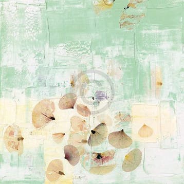 Kunstdruk Katja Spilker - Blütentanz 40x40cm, Verzenden, Nieuw