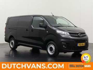 Opel Vivaro 1.5CDTI Bestelbus 2020 L3 H1 Diesel, Auto's, Euro 6, Zwart, Nieuw, Dealer onderhouden