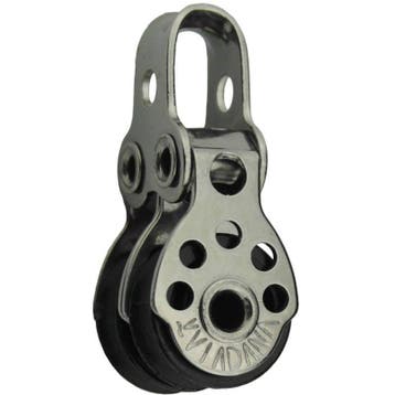Viadana 17mm Tweeschijfs Blok, Watersport en Boten, Ophalen of Verzenden, Nieuw