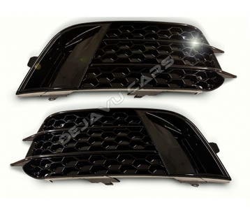 RS1 Look Mistlamp roosters Black Edition  voor Audi A1 8X, Ophalen of Verzenden