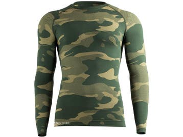 Heren thermoshirt met lange mouwen - Camouflage Groen, Kleding | Heren, Verzenden