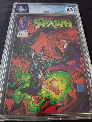Spawn #1 - EGC 8.8 - Questions, part 1 - 1st appearance of, Boeken, Nieuw