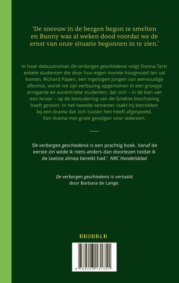 De verborgen geschiedenis 9789403131351 Donna Tartt, Boeken, Verzenden, Zo goed als nieuw, Donna Tartt