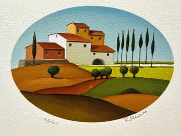 Roberto Masi (1940-2011) - Strada per Chianciano