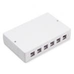 Keystone behuizing (Desktop, 6-poorts), Verzenden, Nieuw