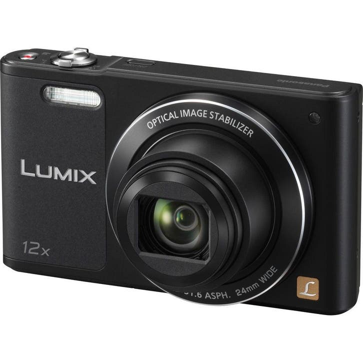 Panasonic Lumix DMC-SZ10 Digitale Compact Camera - Zwart (In, Audio, Tv en Foto, Fotocamera's Digitaal, Zo goed als nieuw, Verzenden