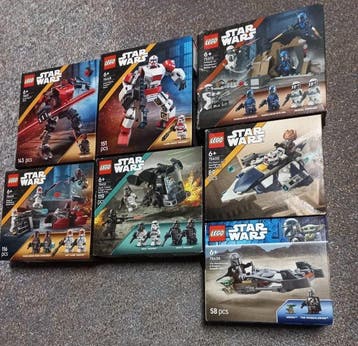 Lego Set - Star Wars - Star Wars 75412 , 75436 , 75373 ,, Nieuw