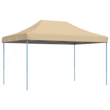 Partytent 440x292cm Beige | Retourdeal 25% Korting, Opvouwbaar, Partytent, Minder dan 4 meter, Zo goed als nieuw