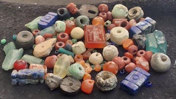 Oudegyptisch naar Romeins Glas meer dan honderd oude kralen