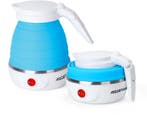 Waterkoker - Elektrisch - 0.6L - 1000W - Blauw, Witgoed en Apparatuur, Waterkokers, Verzenden, Zo goed als nieuw