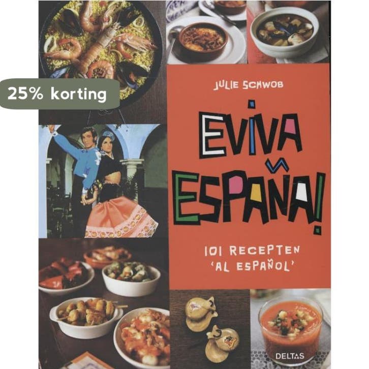 Eviva España! 9789044733679 Julie Schwob, Boeken, Kookboeken, Zo goed als nieuw, Verzenden