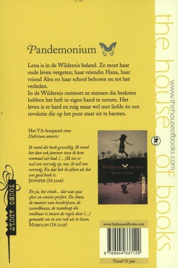 Pandemonium / Delirium trilogie / 2 9789044337129, Verzenden, Zo goed als nieuw, Lauren Oliver