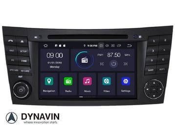 Radio Navigatie mercedes E W211 dvd carkit android 15 usb, Ophalen of Verzenden, Nieuw