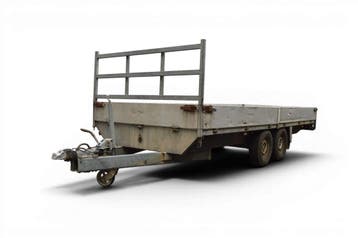 Fripaan plateauwagen 3500kg Plateauwagen, Ophalen of Verzenden, Gebruikt