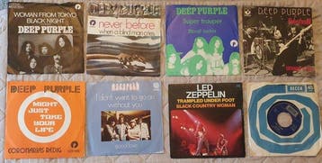 Deep Purple, Nazareth, Led Zeppelin, Thin Lizzy - 8 X 7, Nieuw in verpakking