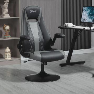 Ergonomische Gaming Stoel met Draaibare Metalen Voet en Vers, Huis en Inrichting, Stoelen, Verzenden, Nieuw