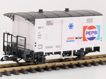 LGB 4031 Pepsi Getränkedienst (Goederenwagons Standaard), Overige typen, Nieuw, Ophalen of Verzenden, LGB