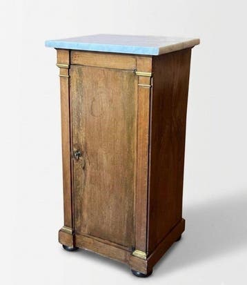 Comodino Antico - Kabinet - Walnoot - Stile Impero, Antiek en Kunst