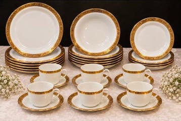Sheng Xing - Tafelservies (28) - Porselein - 6 personen