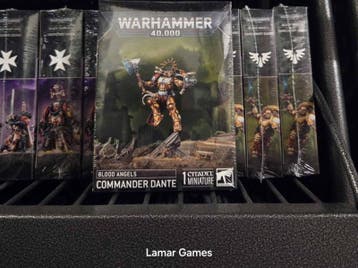 Blood Angels Commander Dante (Warhammer 40.000 nieuw), Hobby en Vrije tijd, Wargaming, Ophalen of Verzenden, Nieuw