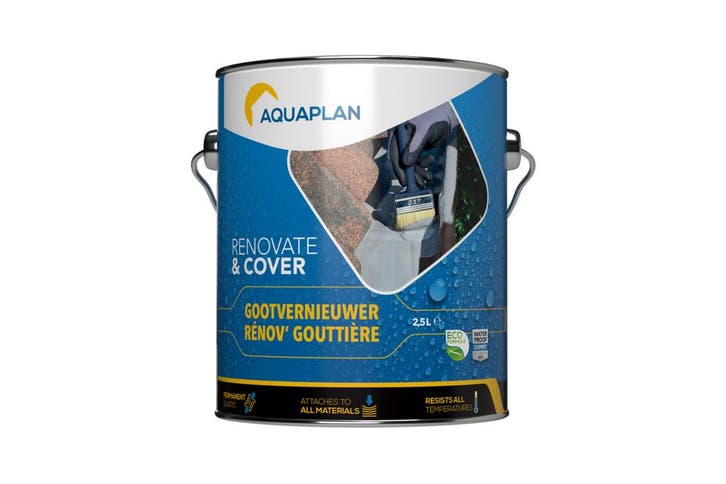 Aquaplan Aquaplan gootvernieuwer 2,5 liter, Doe-het-zelf en Verbouw, Dakpannen en Dakbedekking, Nieuw, Verzenden