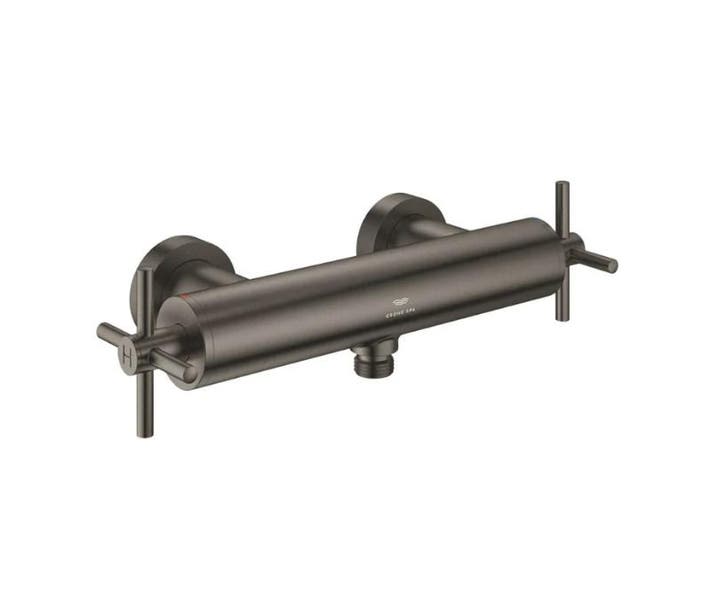 GROHE ATRIO DOUCHEMENGKRAAN BRUSHED HARD GRAPHITE, Doe-het-zelf en Verbouw, Sanitair, Ophalen of Verzenden