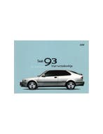 2000 SAAB 9-3 INSTRUCTIEBOEKJE NEDERLANDS