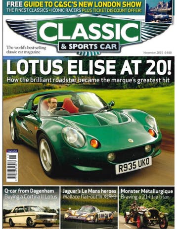 2015 CLASSIC AND SPORTSCAR MAGAZINE (11) NOVEMBERT ENGELS, Nieuw, Author