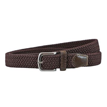 Houtkamp Smalle Elastische Dames Riem - Bruin - 95, Verzenden, Nieuw, 3 tot 5 cm, Bruin