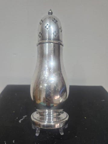 Antique English Silver Sugar Caster – The Alexander Clark &, Antiek en Kunst