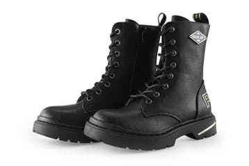 Replay Veterboots Meisjes in maat 32 Zwart, Jongen of Meisje, Schoenen, Zo goed als nieuw, Verzenden