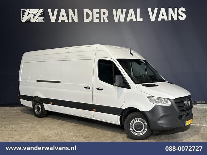 Mercedes-Benz Sprinter | 315 CDI 150pk Nieuw Model L3H2, Auto's, Gebruikt, Euro 6, Wit, Mercedes-Benz